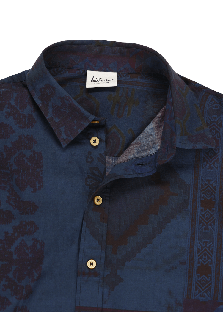 Luis Trenker Camicia con stampa modello Lubodo Sconto di tempo limitato