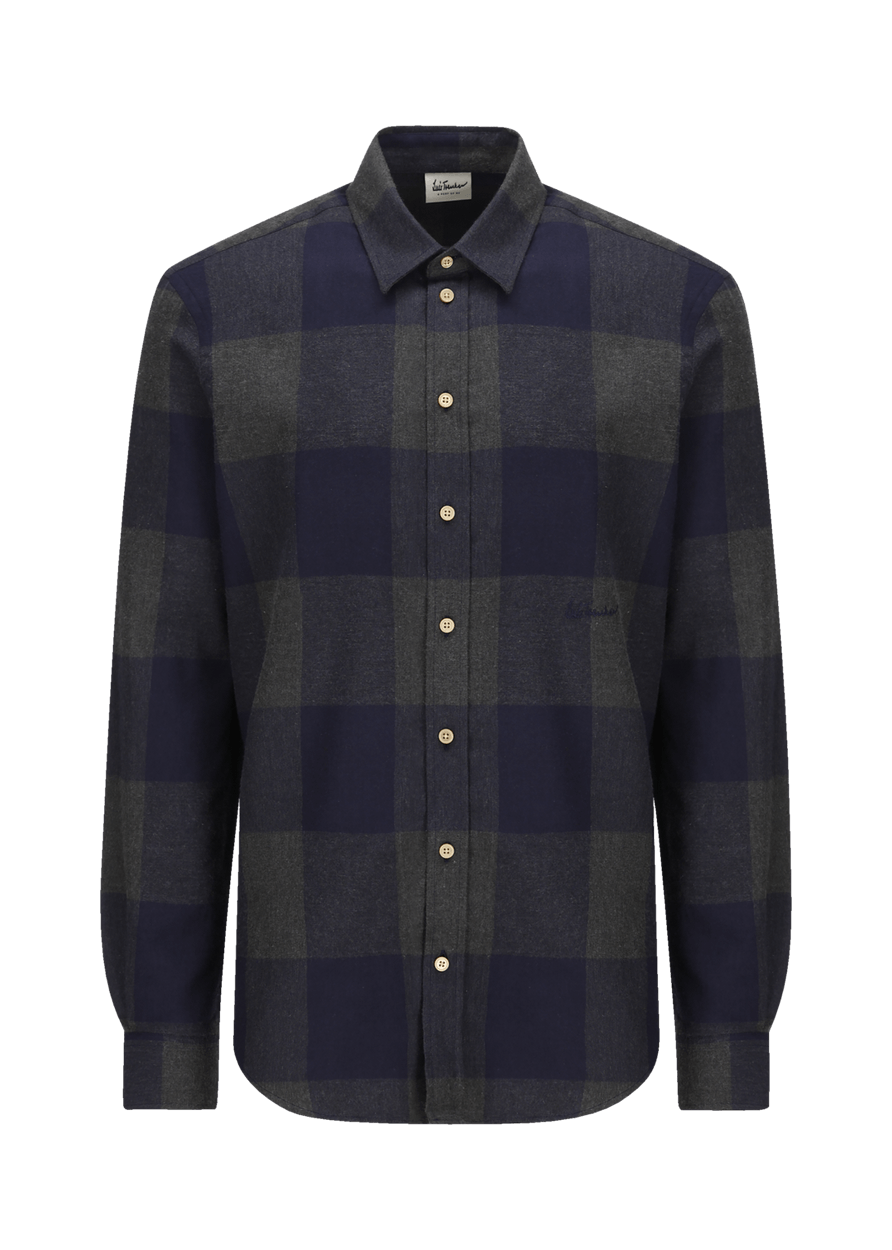 Luis Trenker Camicia a quadri modello Lubodo Offerta speciale