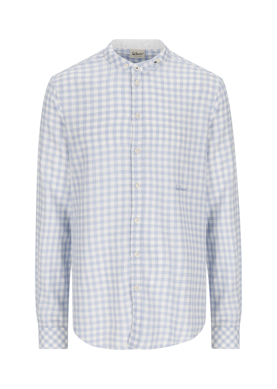 Luis Trenker Camicia con motivo vichy modello Lubernet Grande vendita