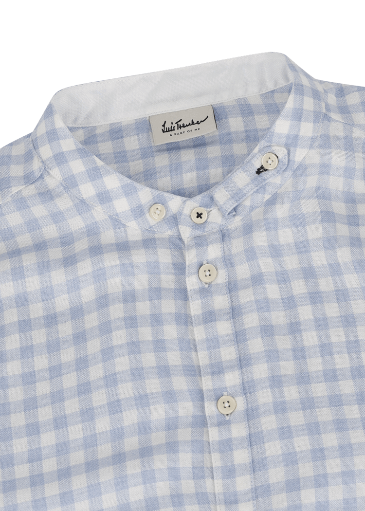 Luis Trenker Camicia con motivo vichy modello Lubernet Grande vendita