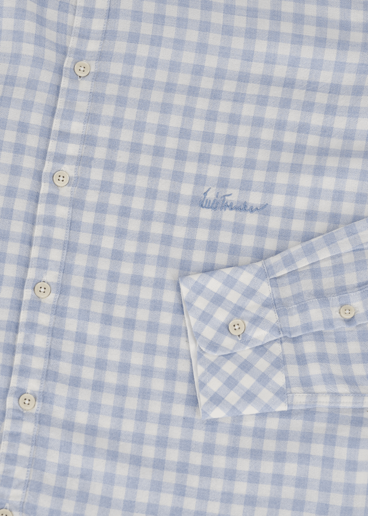 Luis Trenker Camicia con motivo vichy modello Lubernet Grande vendita