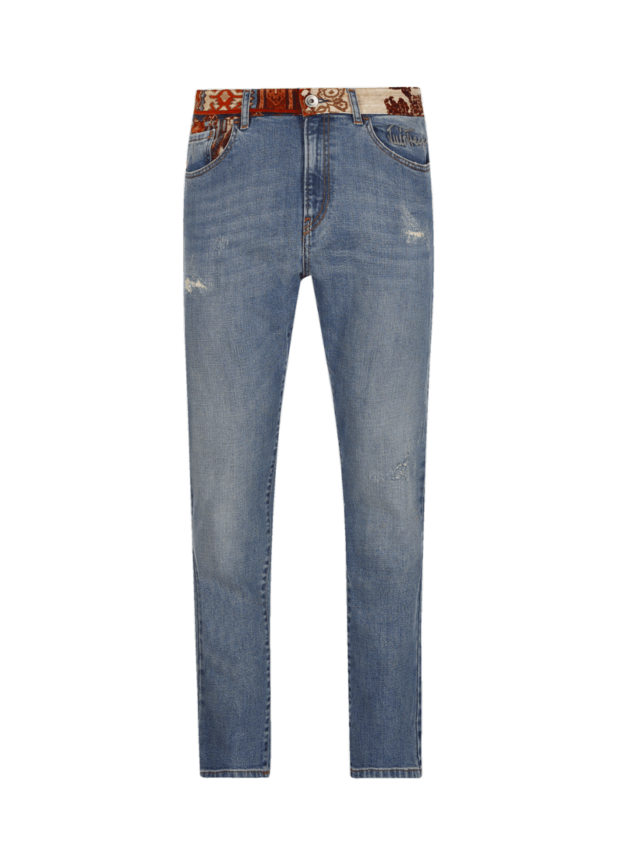 Luis Trenker Jeans a cinque tasche modello Lupetrus Offerta natalizia