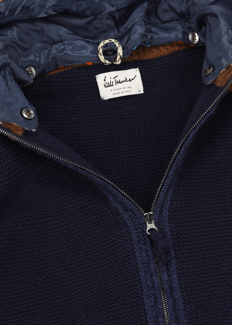 Luis Trenker Cardigan con cappuccio modello Lutor Bestseller