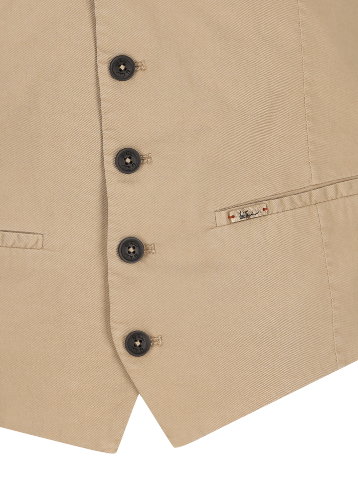 Luis Trenker Gilet in cotone elasticizzato modello Lusebastian Offerta settimanale