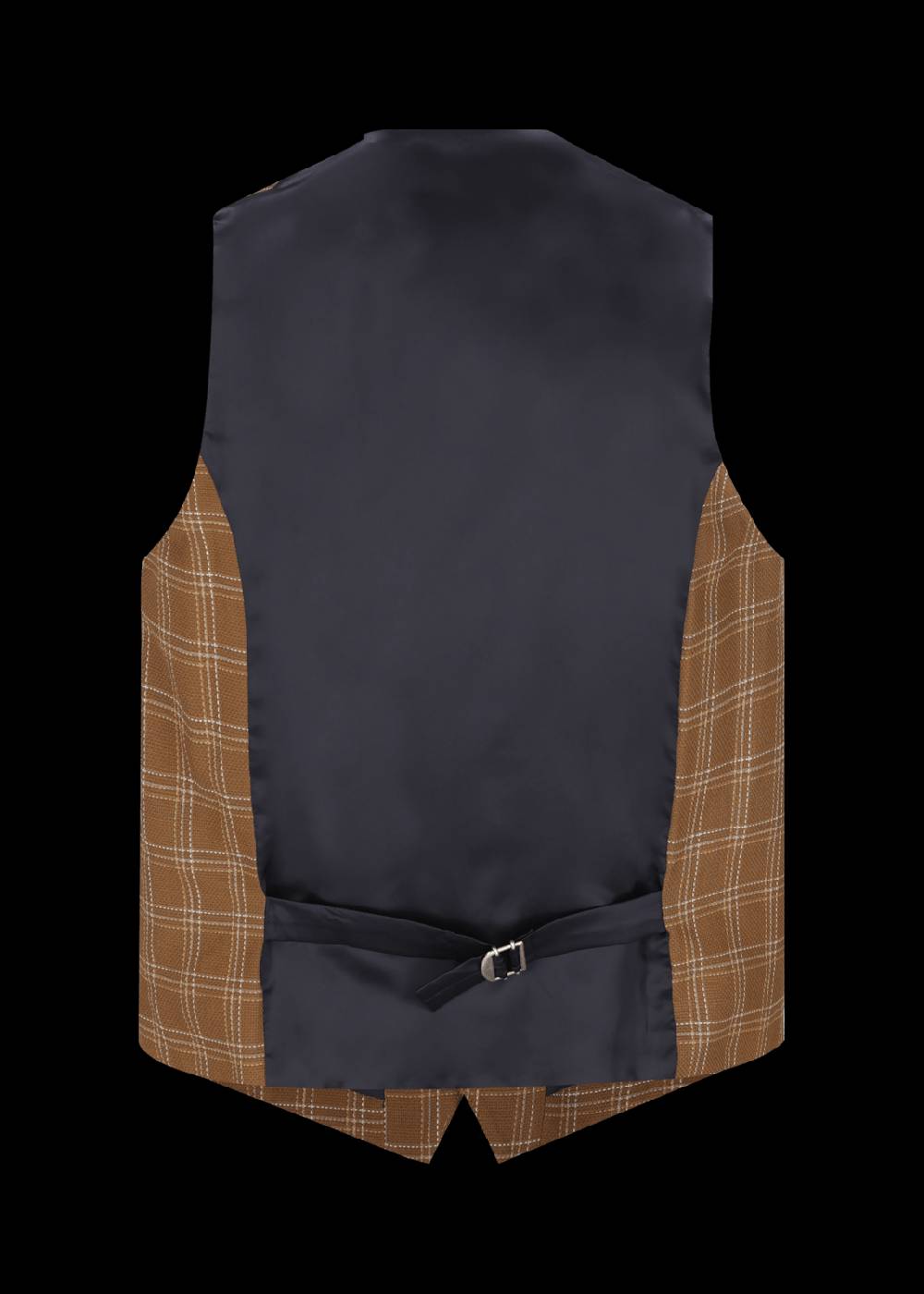 Luis Trenker Gilet con motivo a quadretti modello Lusebastian Rilascio limitato