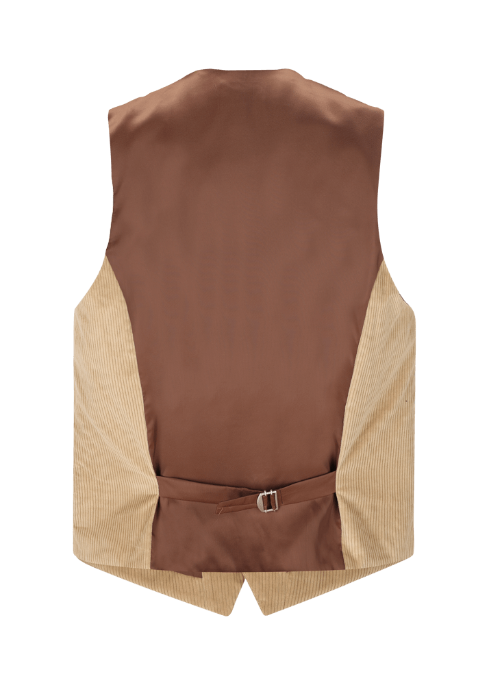 Luis Trenker Gilet in velluto a coste sottili modello Lusebastian Fino al 65% di sconto
