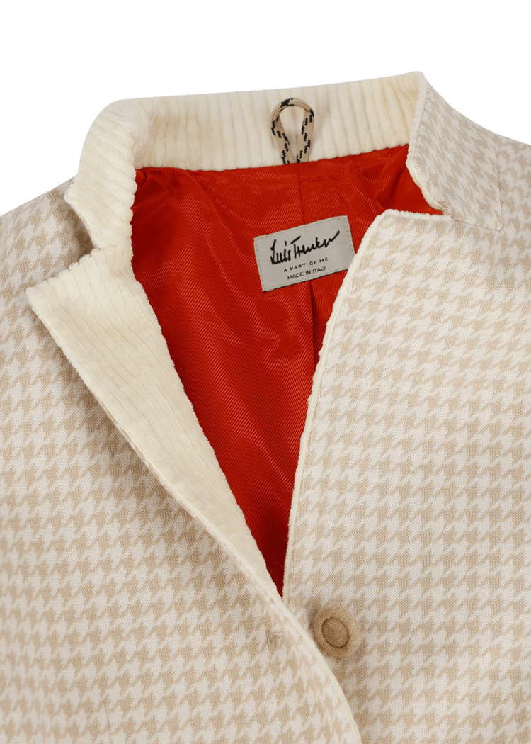 Luis Trenker Blazer realizzato in un mix di materiali modello Luromina Officina