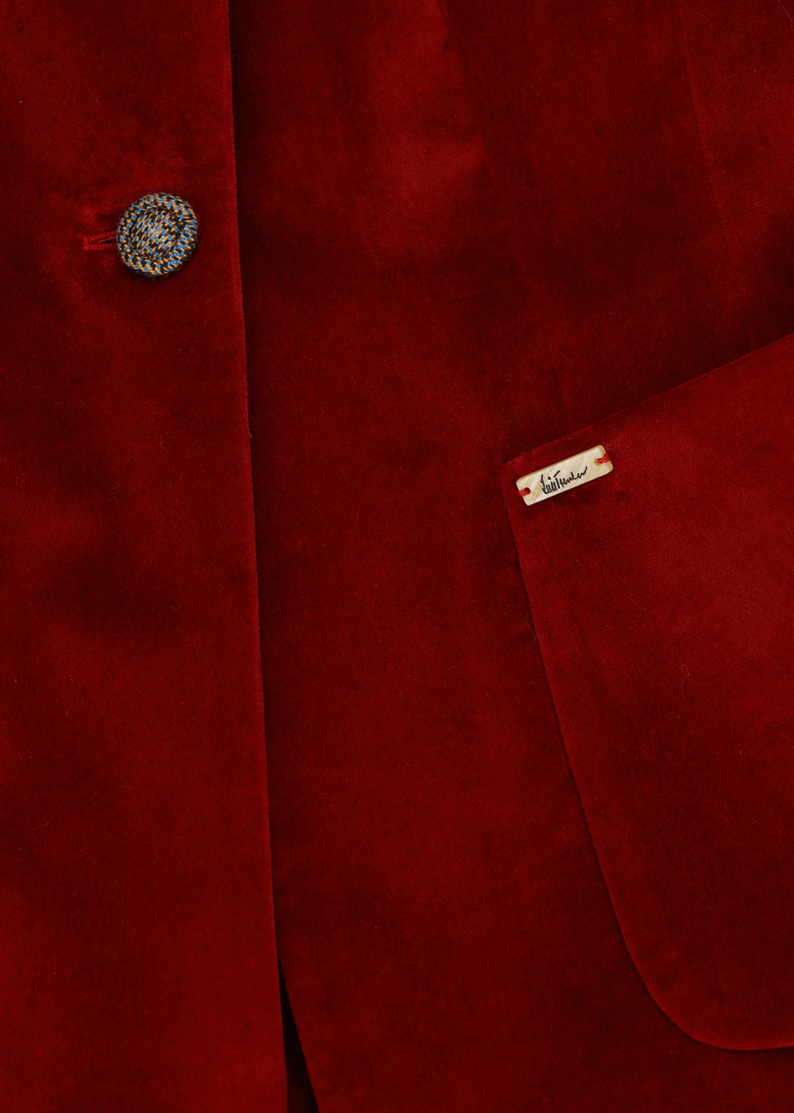 Luis Trenker Blazer in velluto con colletto a revers modello Luramea Black Friday Prezzi