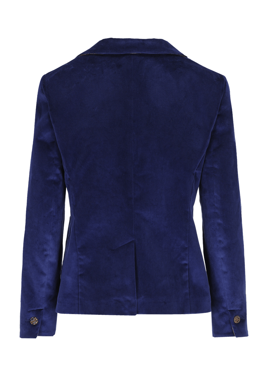 Luis Trenker Blazer in velluto con colletto a revers modello Luramea In vendita