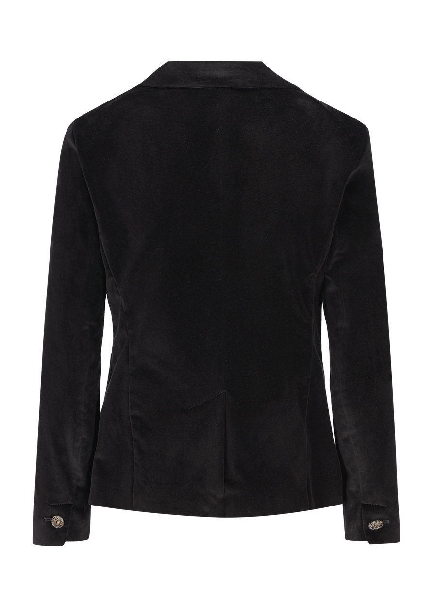 Luis Trenker Blazer in velluto con colletto a revers modello Luramea Duty-free