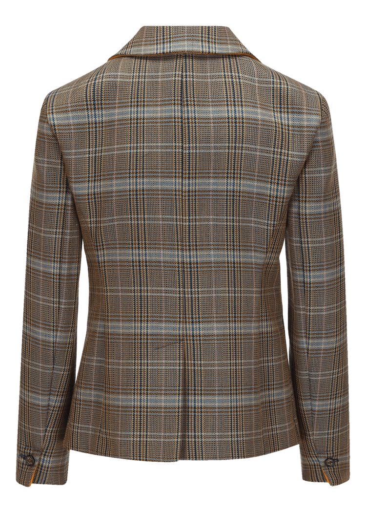 Luis Trenker Blazer con motivo pied-de-poule modello Luramea 50% di sconto per tempo limitato