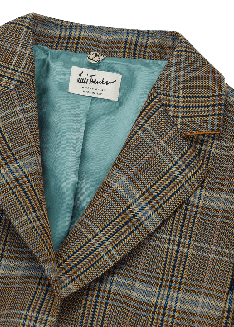Luis Trenker Blazer con motivo pied-de-poule modello Luramea 50% di sconto per tempo limitato