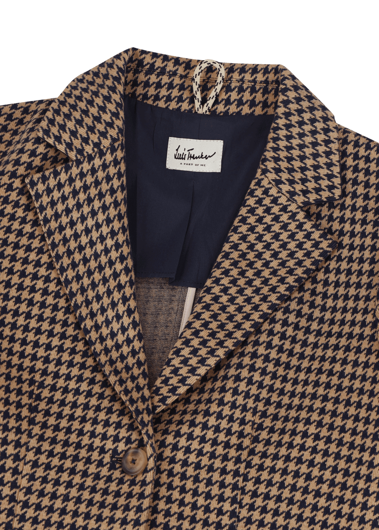 Luis Trenker Blazer con motivo pied-de-poule modello Lurabea Italy