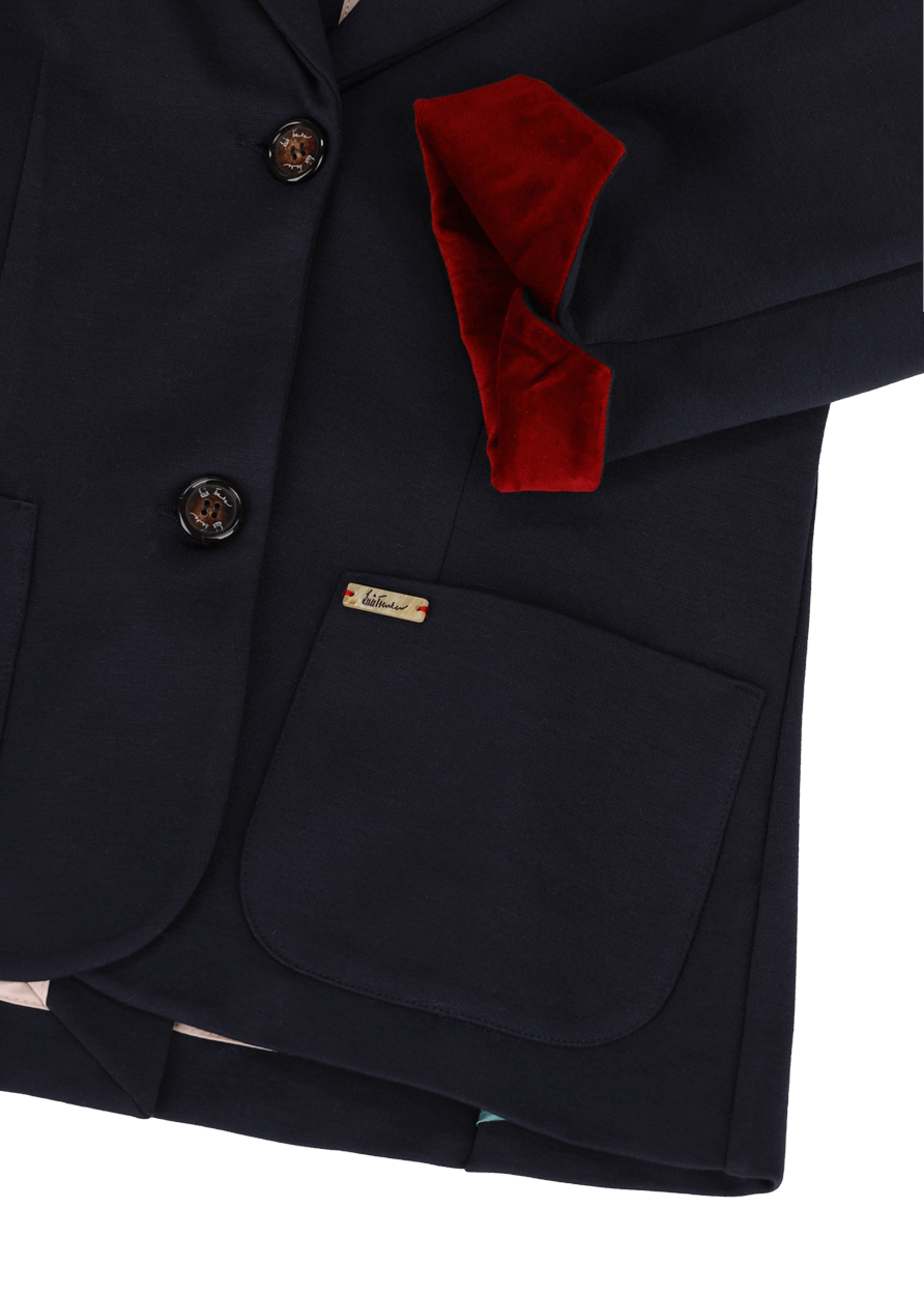 Luis Trenker Blazer in jersey modello Lurabea Italia