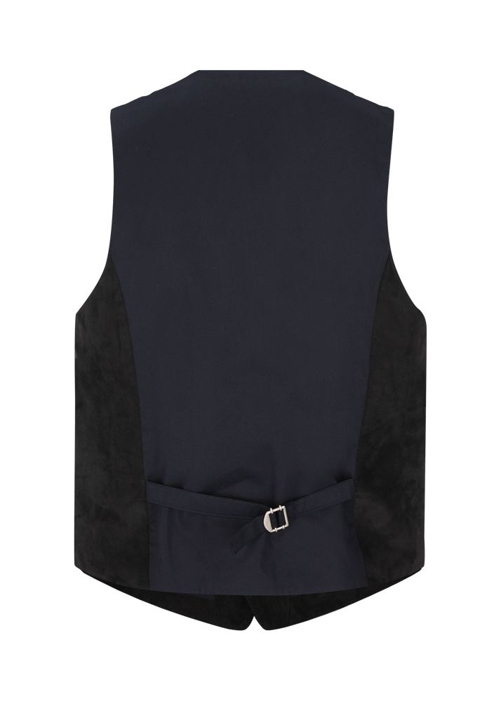 Luis Trenker Gilet in pelle scamosciata modello Luselim Promozione Limitata