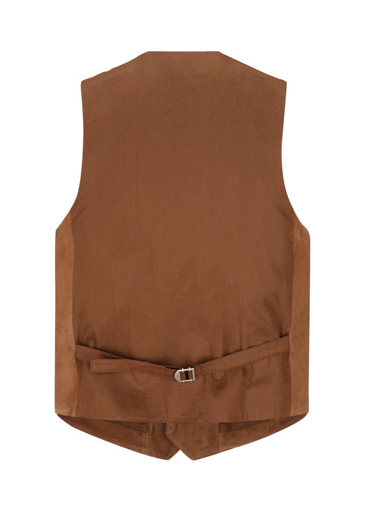 Luis Trenker Gilet in pelle scamosciata modello Luselim Fino Al -60%
