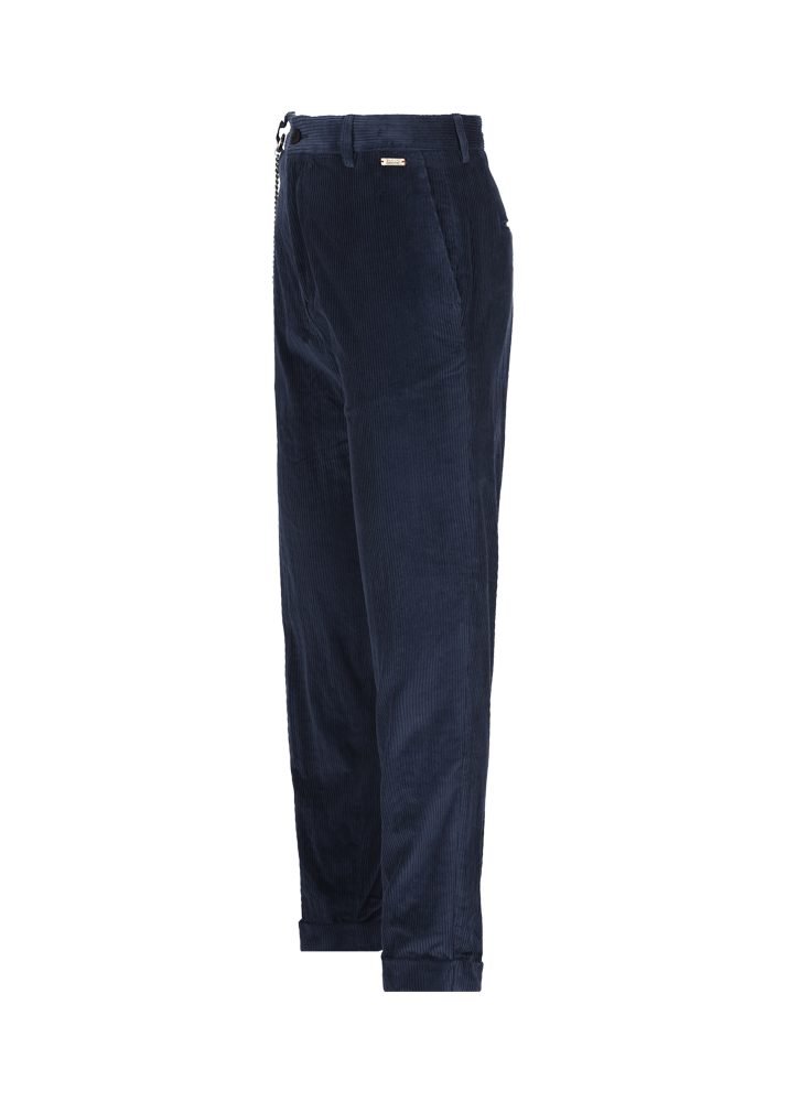 Luis Trenker Pantaloni chino in pregiato velluto a coste modello Lubruneu In Vendita