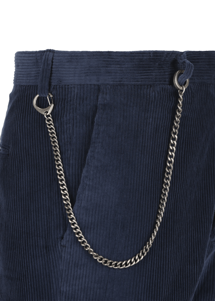 Luis Trenker Pantaloni chino in pregiato velluto a coste modello Lubruneu In Vendita