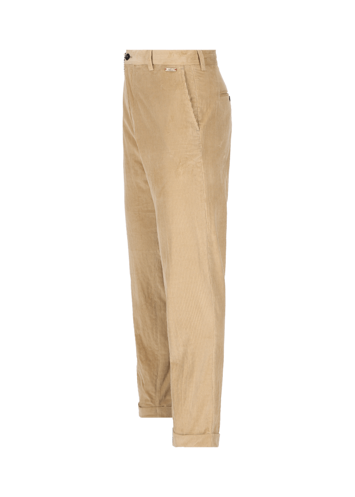 Luis Trenker Pantaloni chino in pregiato velluto a coste modello Lubruneu Saldi
