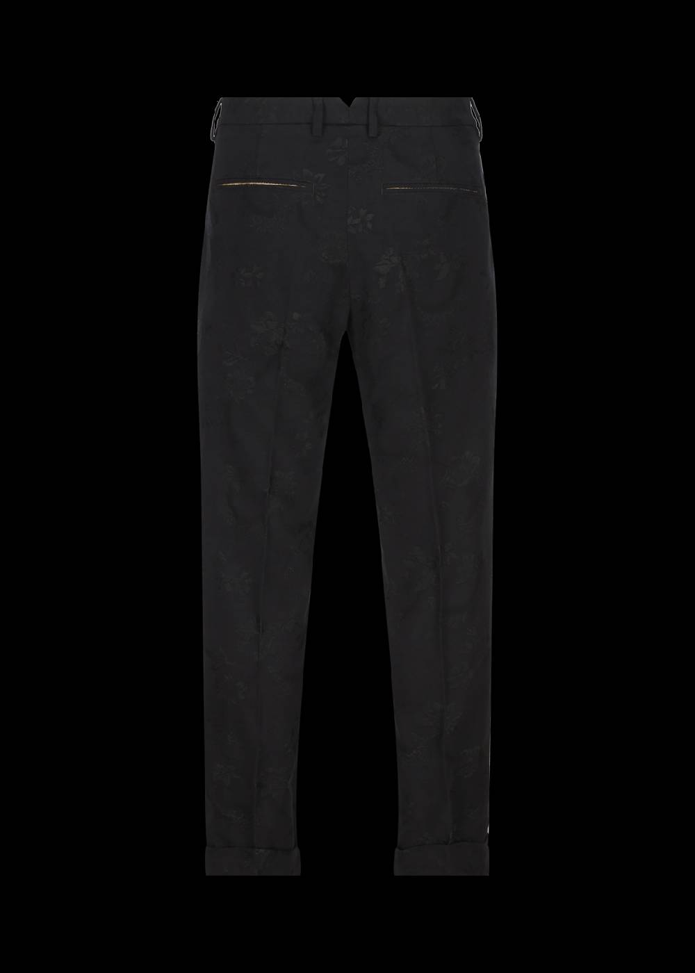 Luis Trenker Pantaloni chino con motivo in jacquard modello Lubruneu Hotsell
