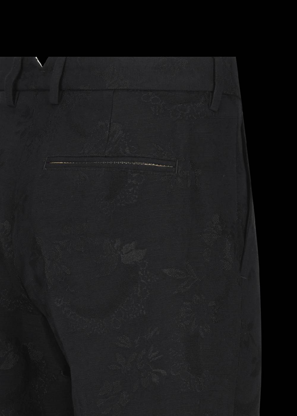 Luis Trenker Pantaloni chino con motivo in jacquard modello Lubruneu Hotsell