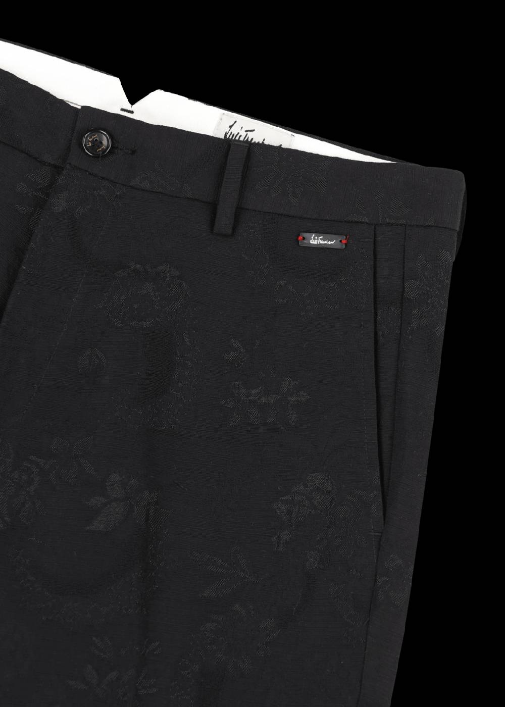 Luis Trenker Pantaloni chino con motivo in jacquard modello Lubruneu Hotsell
