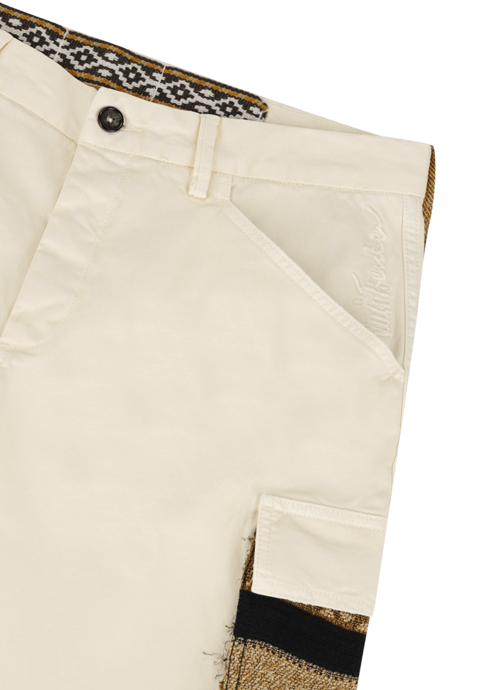 Luis Trenker Pantaloni cargo in gabardine di cotone modello Luberno Negozio