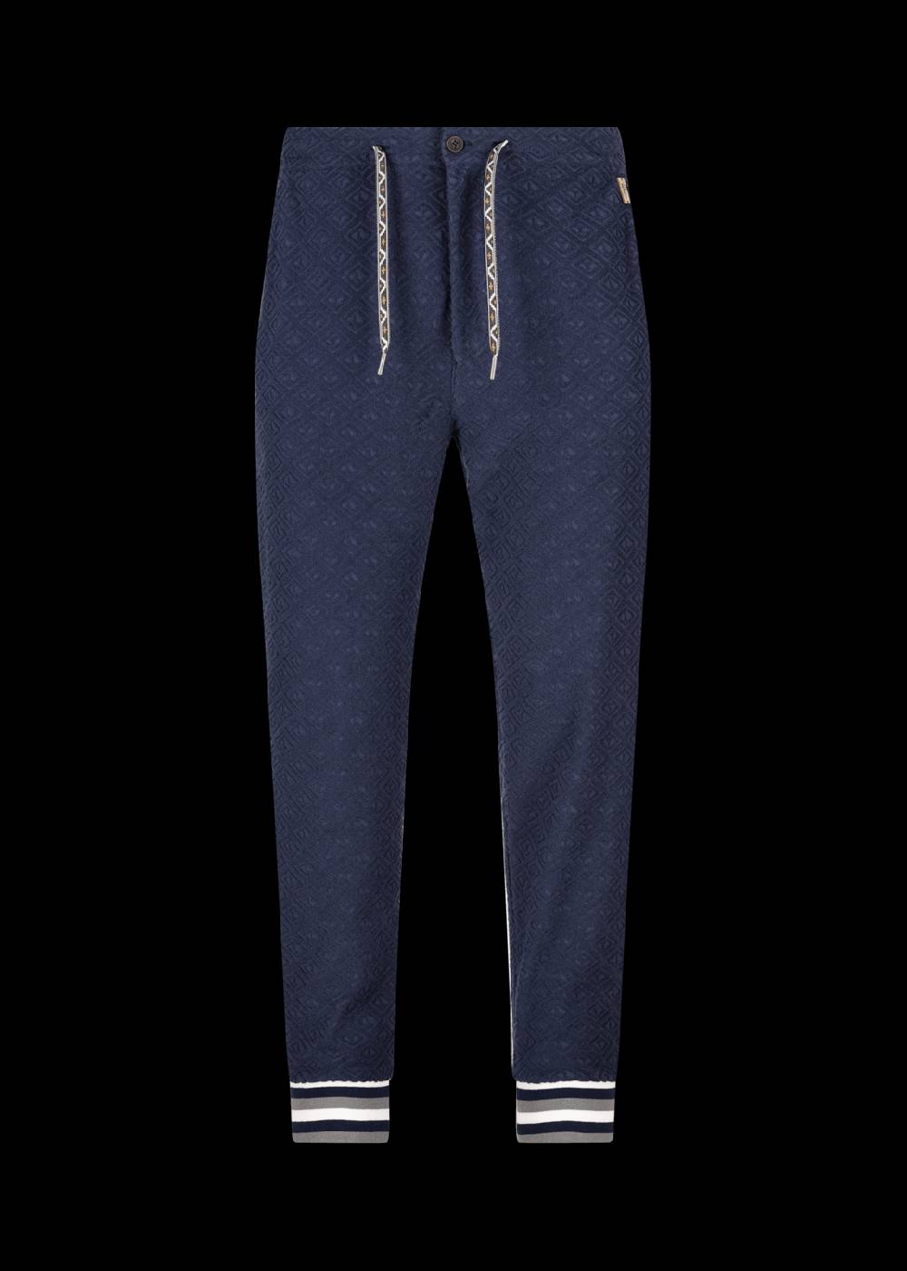Luis Trenker Pantaloni in felpa in spugna di cotone modello Lumbac Comprare a buon mercato