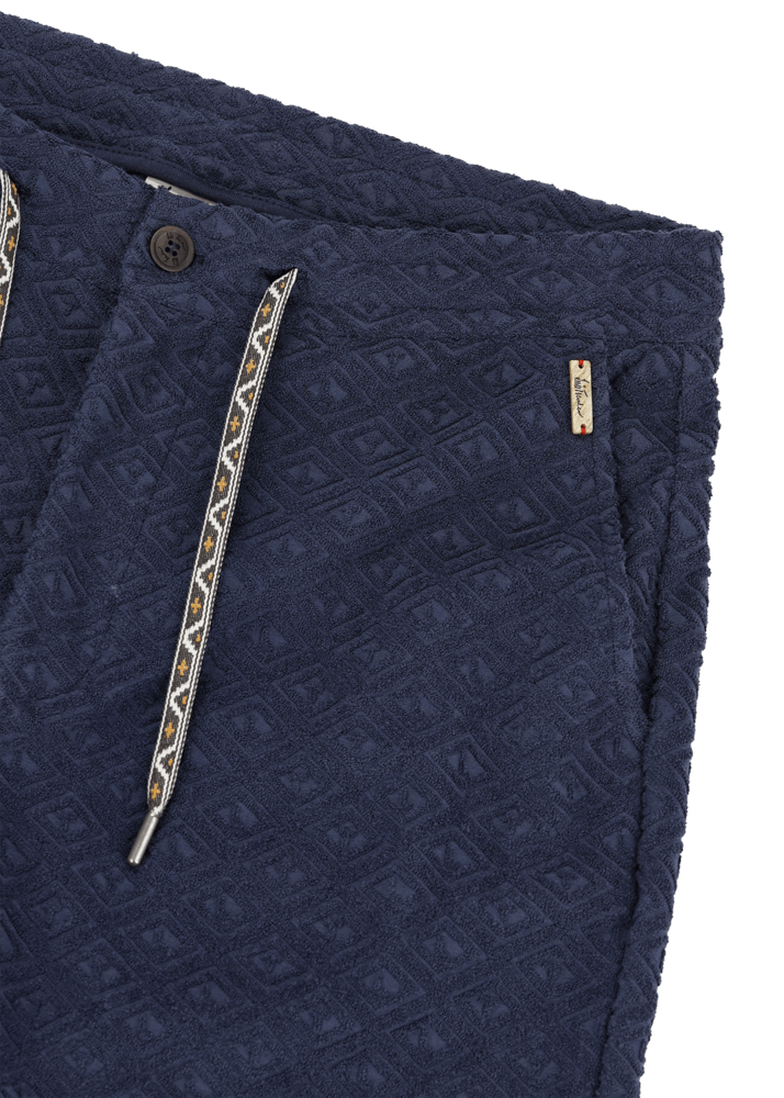 Luis Trenker Pantaloni in felpa in spugna di cotone modello Lumbac Comprare a buon mercato