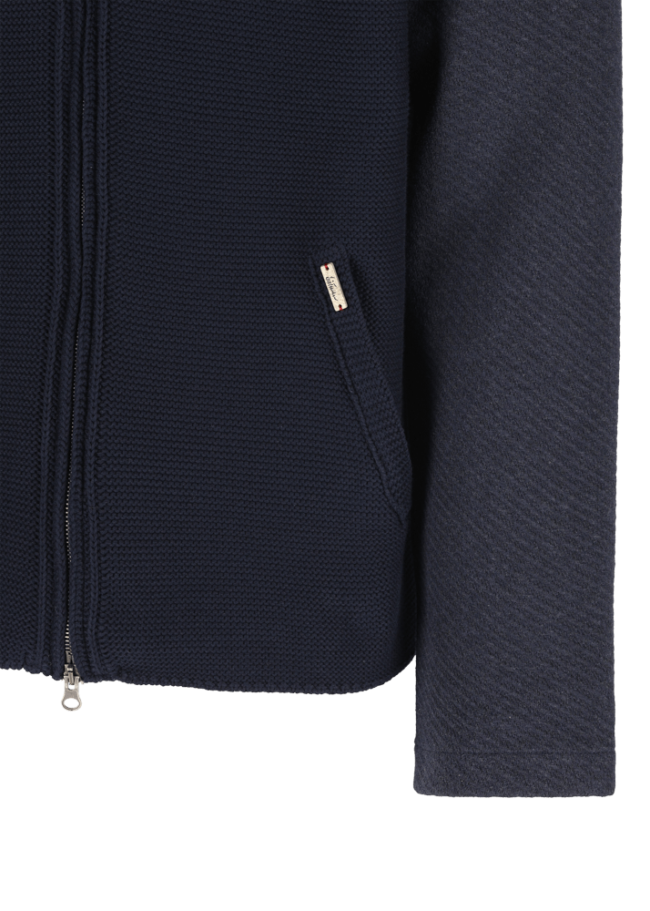 Luis Trenker Cardigan lavorato a maglia con cappuccio Luwallace Grande vendita