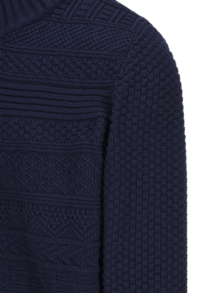 Luis Trenker Cardigan lavorato a maglia con colletto alla coreana modello Luwall Shopping online