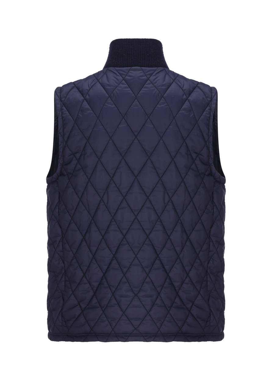 Luis Trenker Gilet trapuntato in nylon modello Lugus Online Outlet