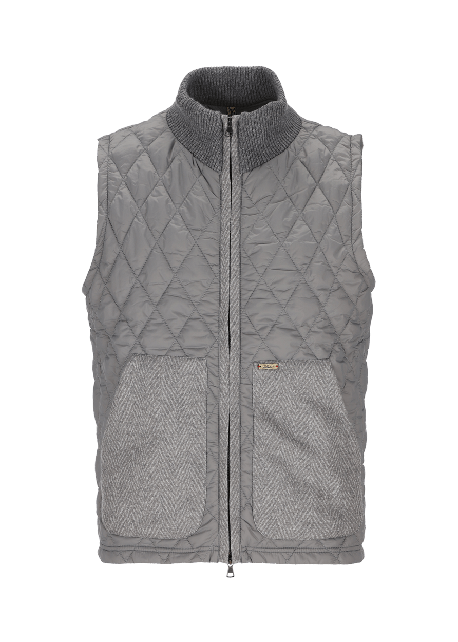 Luis Trenker Gilet trapuntato in nylon modello Lugus Offerta temporanea