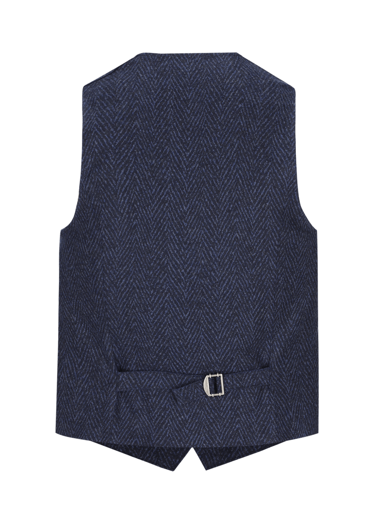 Luis Trenker Gilet in lana cotta modello Lusebastian Offerte esclusive