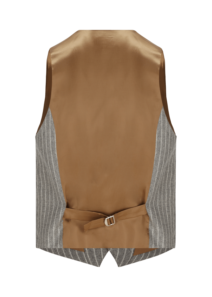 Luis Trenker Gilet in lana con motivo gessato modello Luseba Enormi risparmi