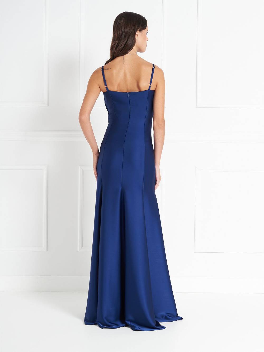 Rinascimento Abito lungo atelier Blu 2025
