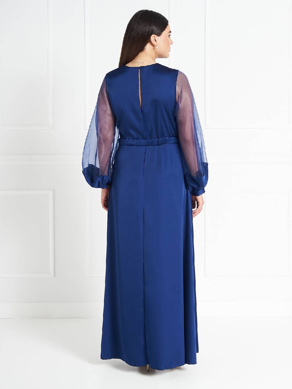 Rinascimento Abito Curvy atelier Blu Promozione