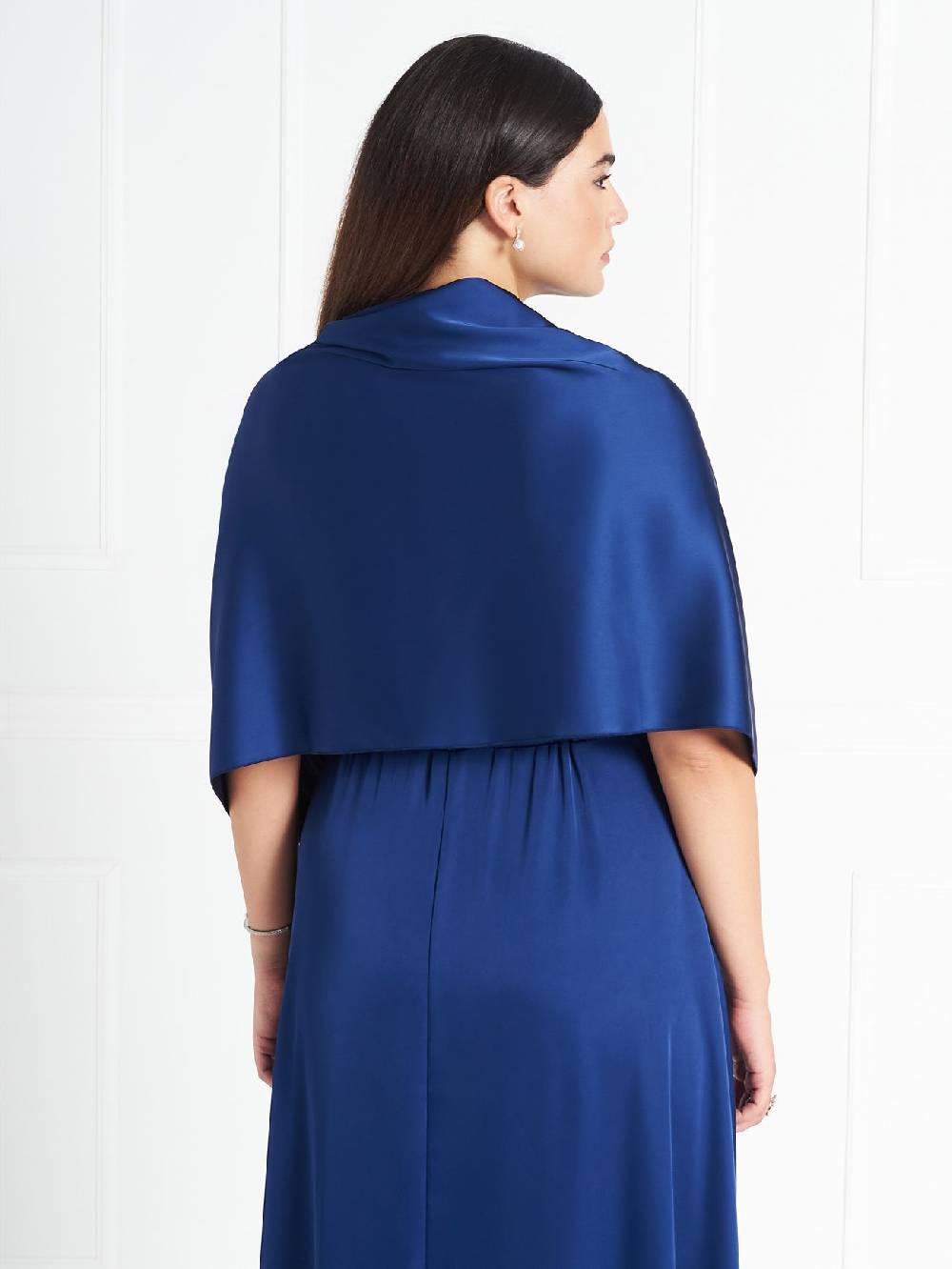 Rinascimento Stola atelier Blu Spedizione Gratuita