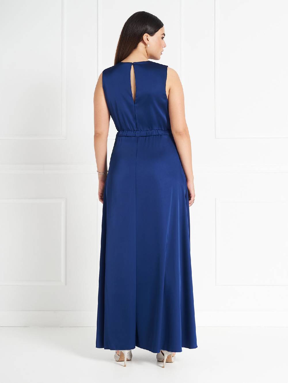 Rinascimento Abito Curvy atelier Blu Pezzi Unici