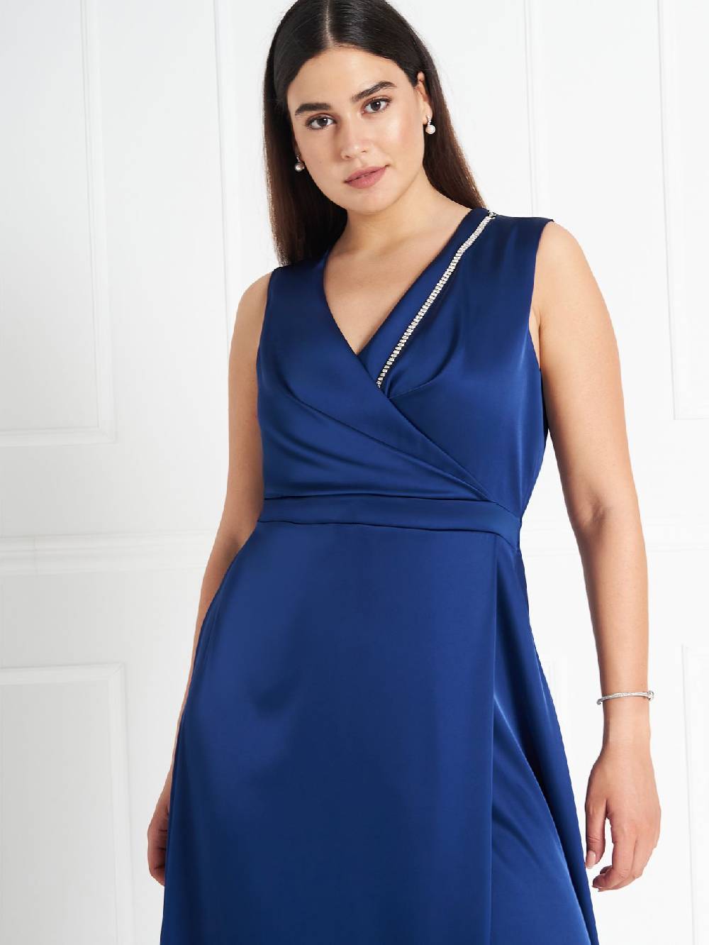 Rinascimento Abito Curvy atelier Blu Pezzi Unici