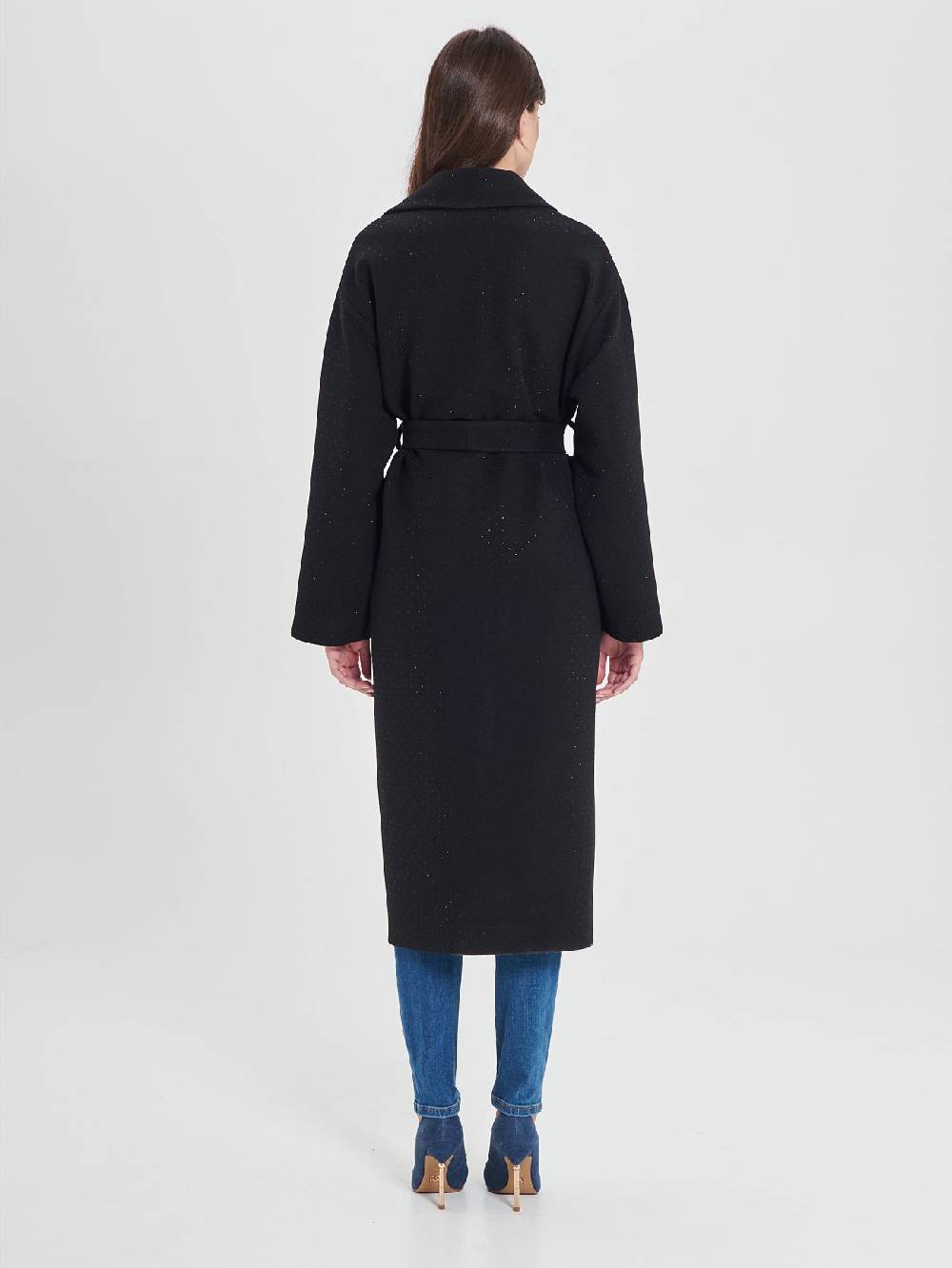 Rinascimento Cappotto Vestaglia Nero Soddisfazione Garantita