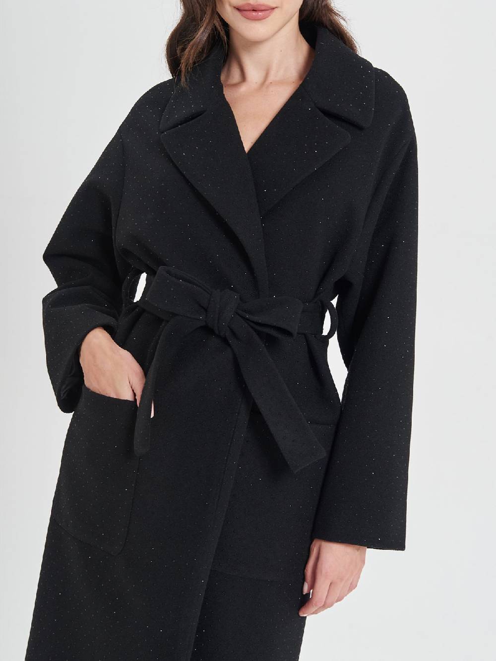 Rinascimento Cappotto Vestaglia Nero Soddisfazione Garantita