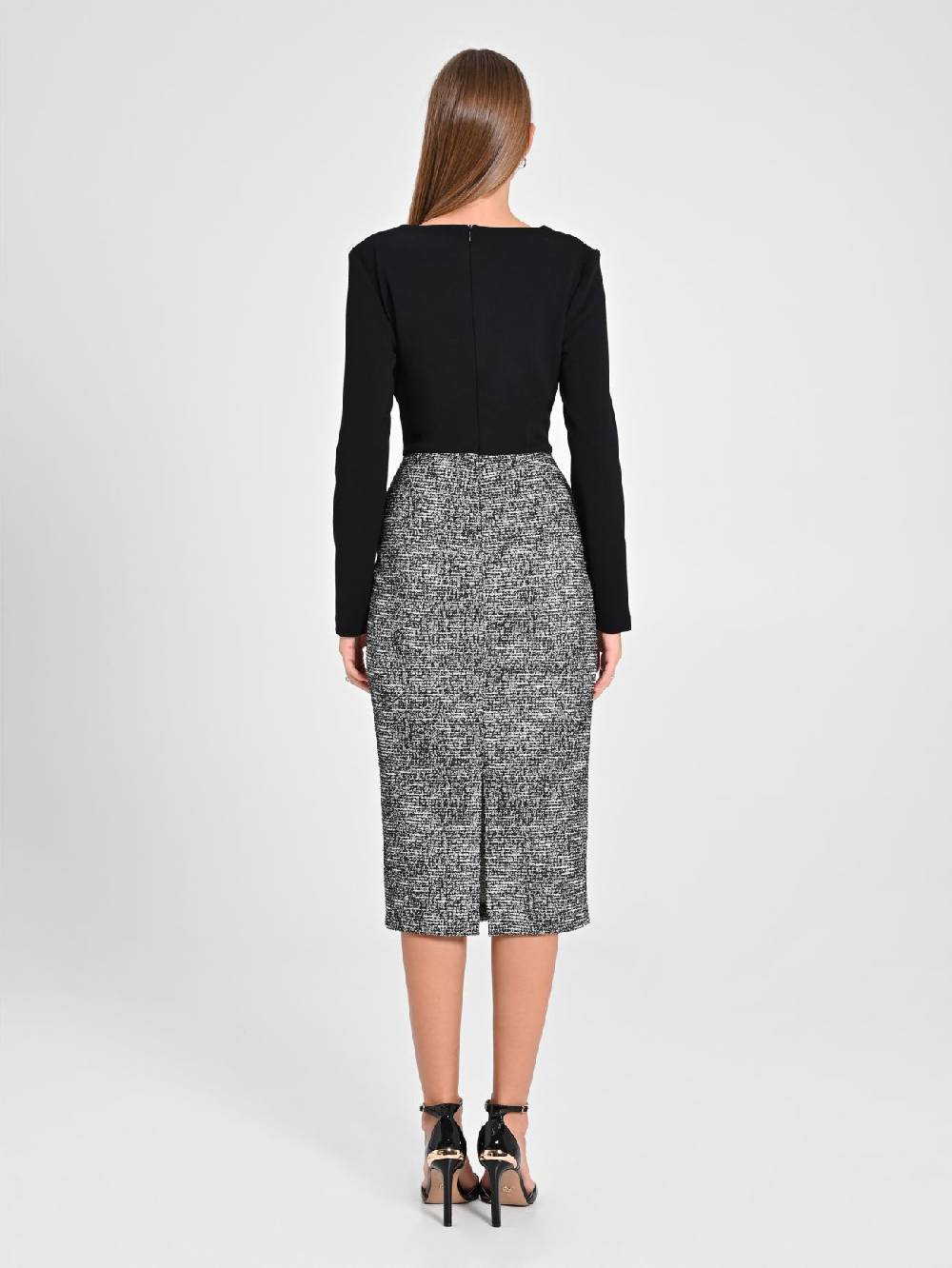 Rinascimento Abito Tweed Lurex In Vendita