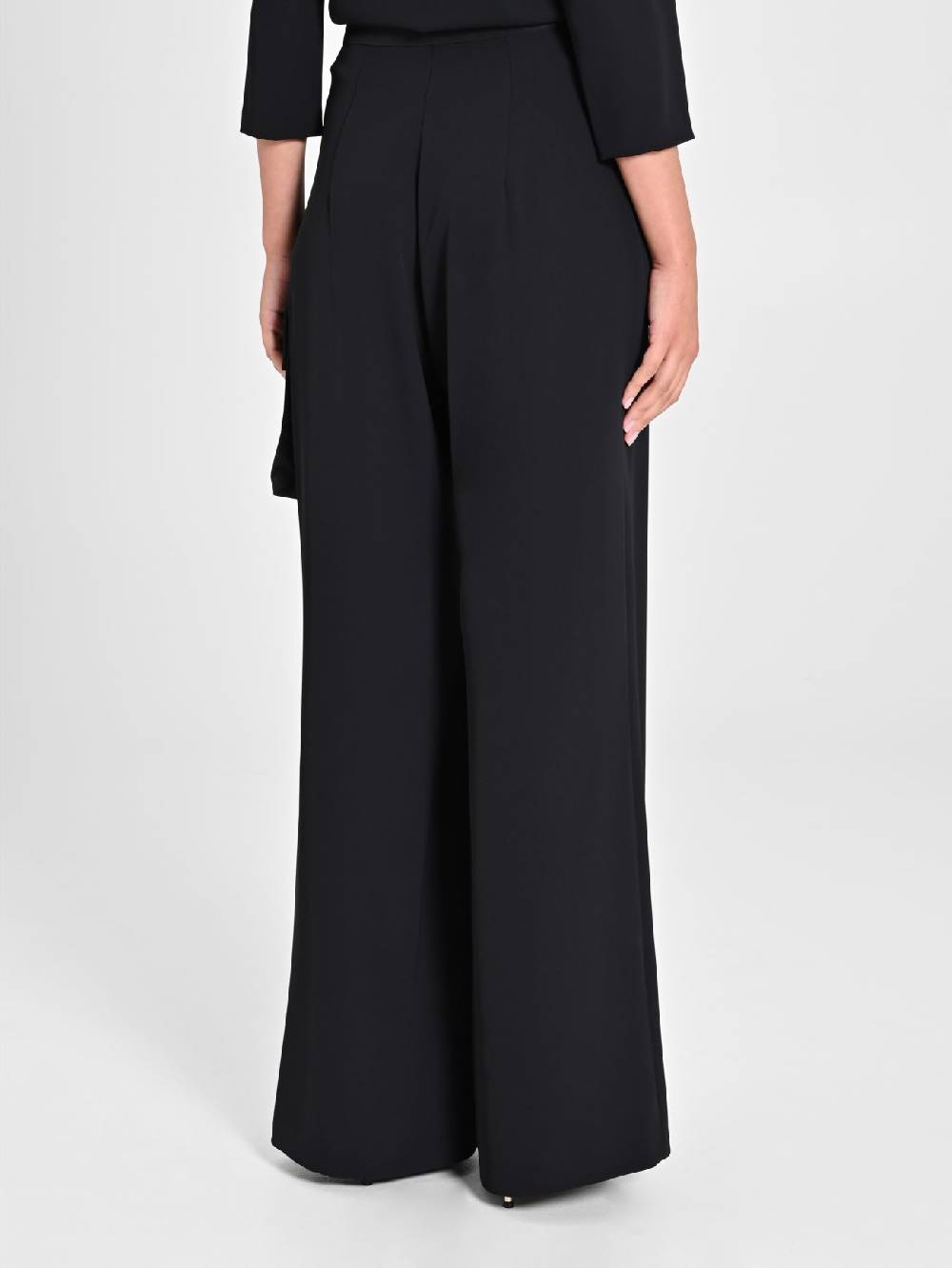 Rinascimento Pantaloni con Tasca in Taffetà Moda