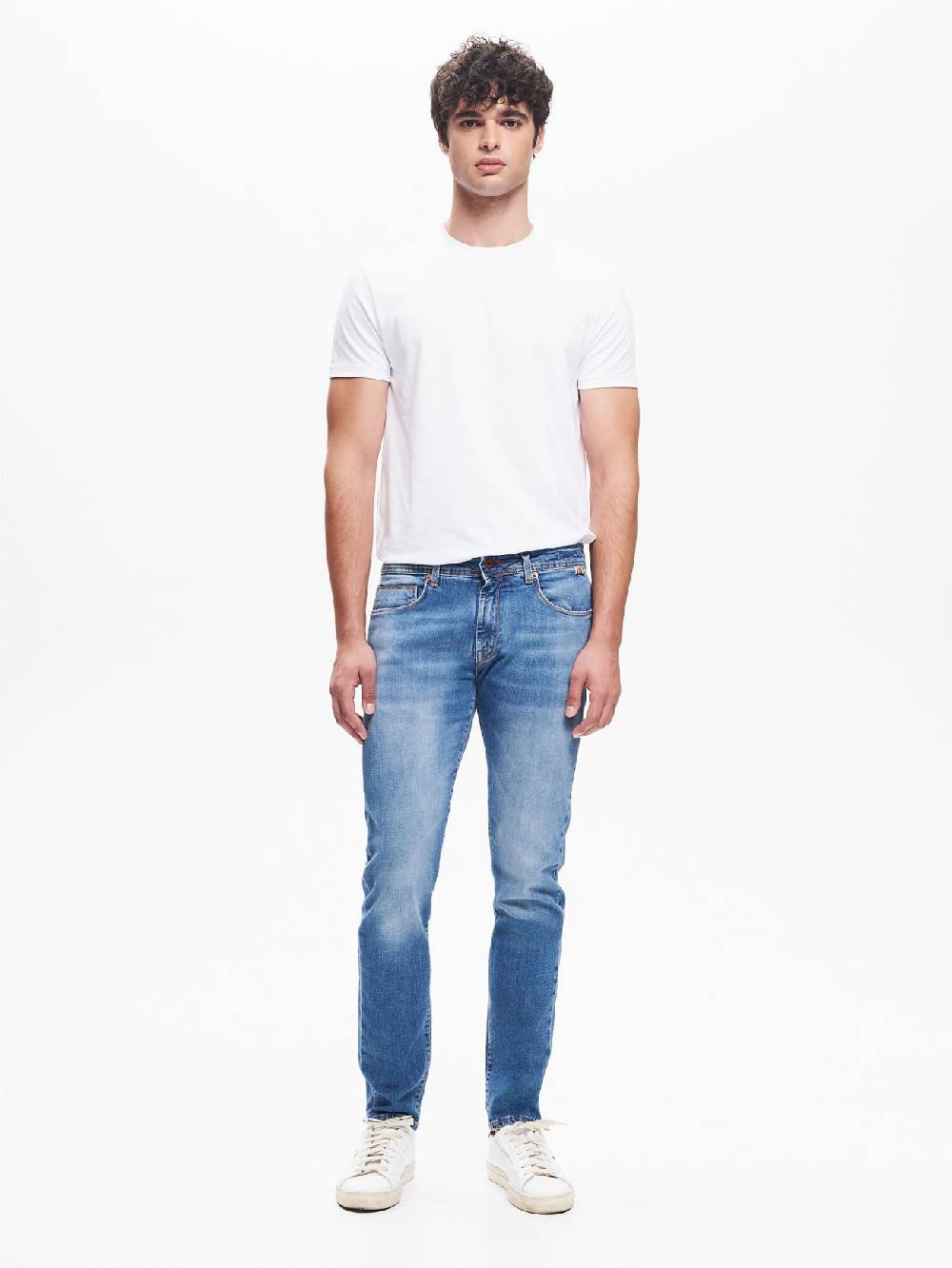 Rinascimento Jeans Slim-Fit Uomo Blu QB24 2025