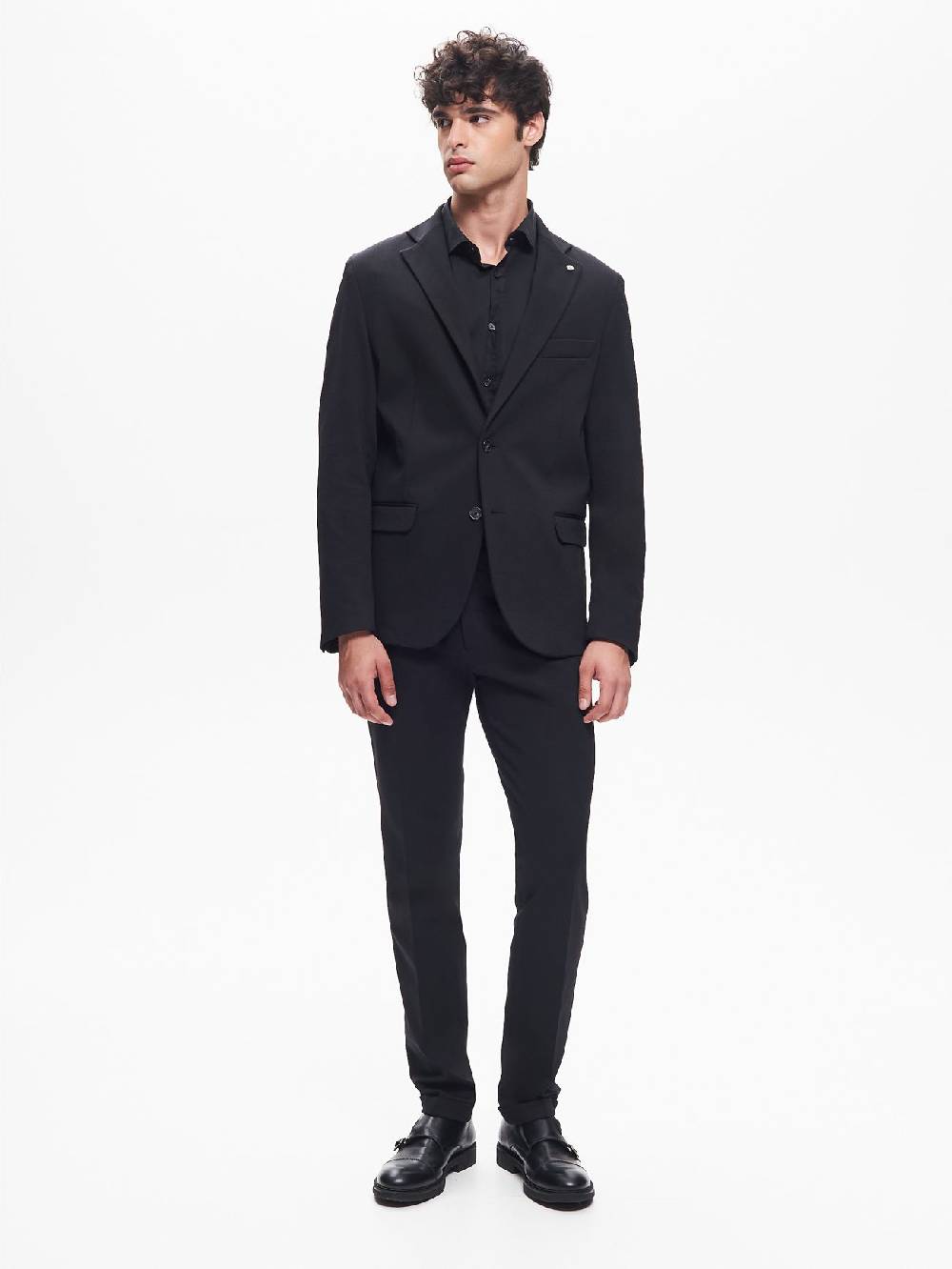 Rinascimento Giacca Due Bottoni Uomo Punto Milano QB24 In Linea