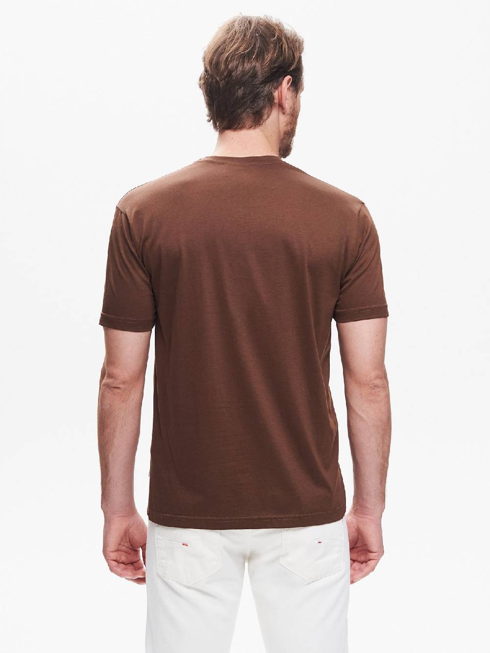 Rinascimento T-shirt Girocollo Uomo Taschino a Filetto QB24 Consegna Veloce