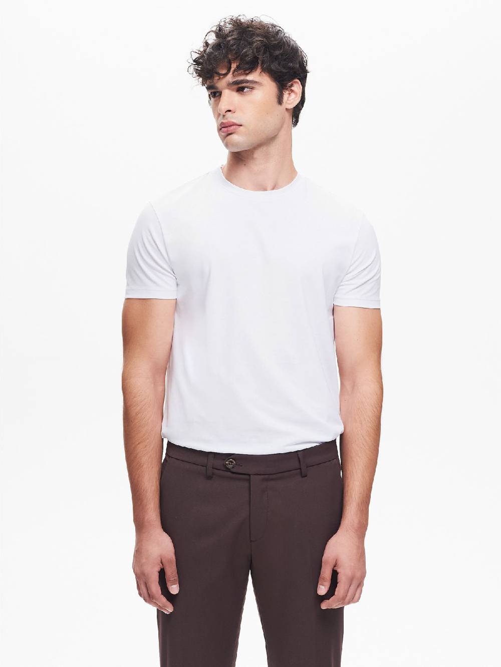 Rinascimento T-shirt Girocollo Uomo Bianco QB24 Shopping Online