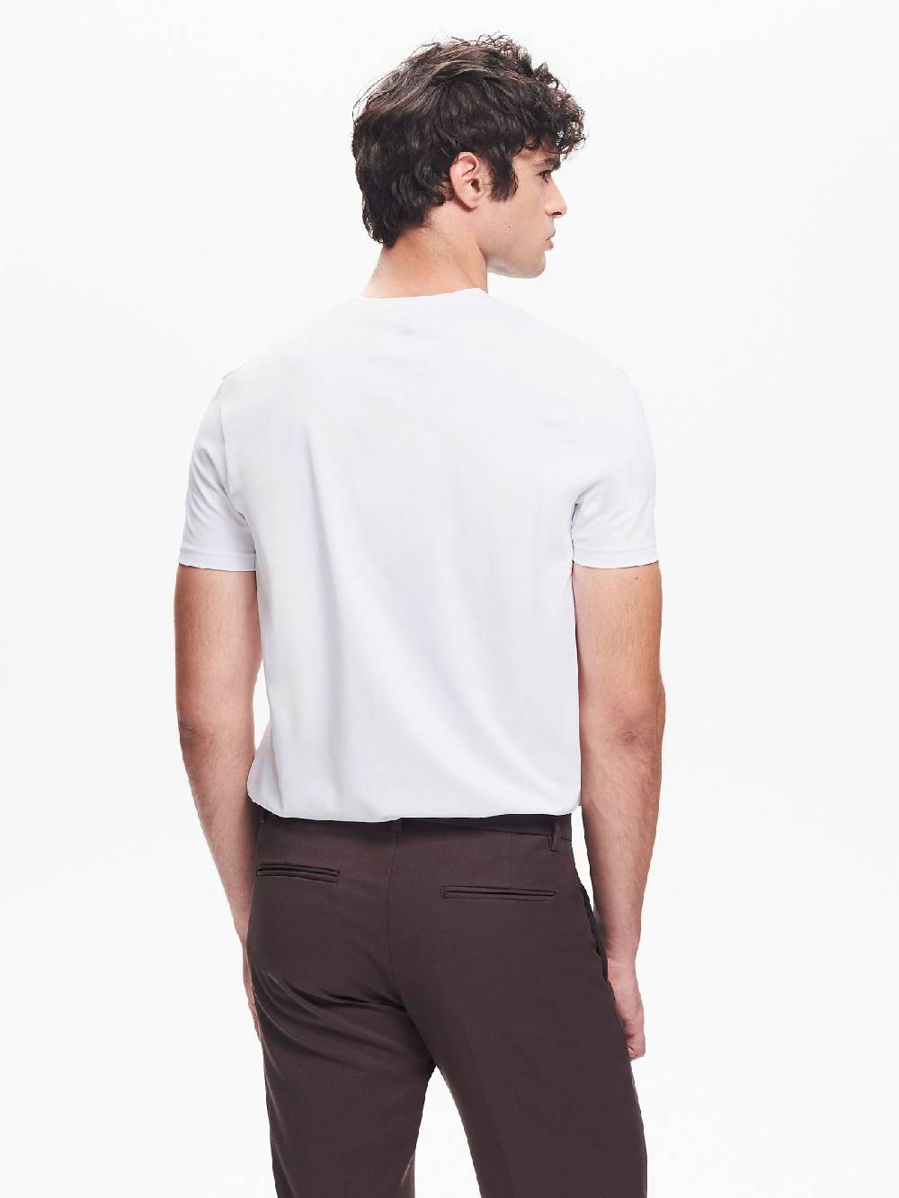 Rinascimento T-shirt Girocollo Uomo Bianco QB24 Shopping Online