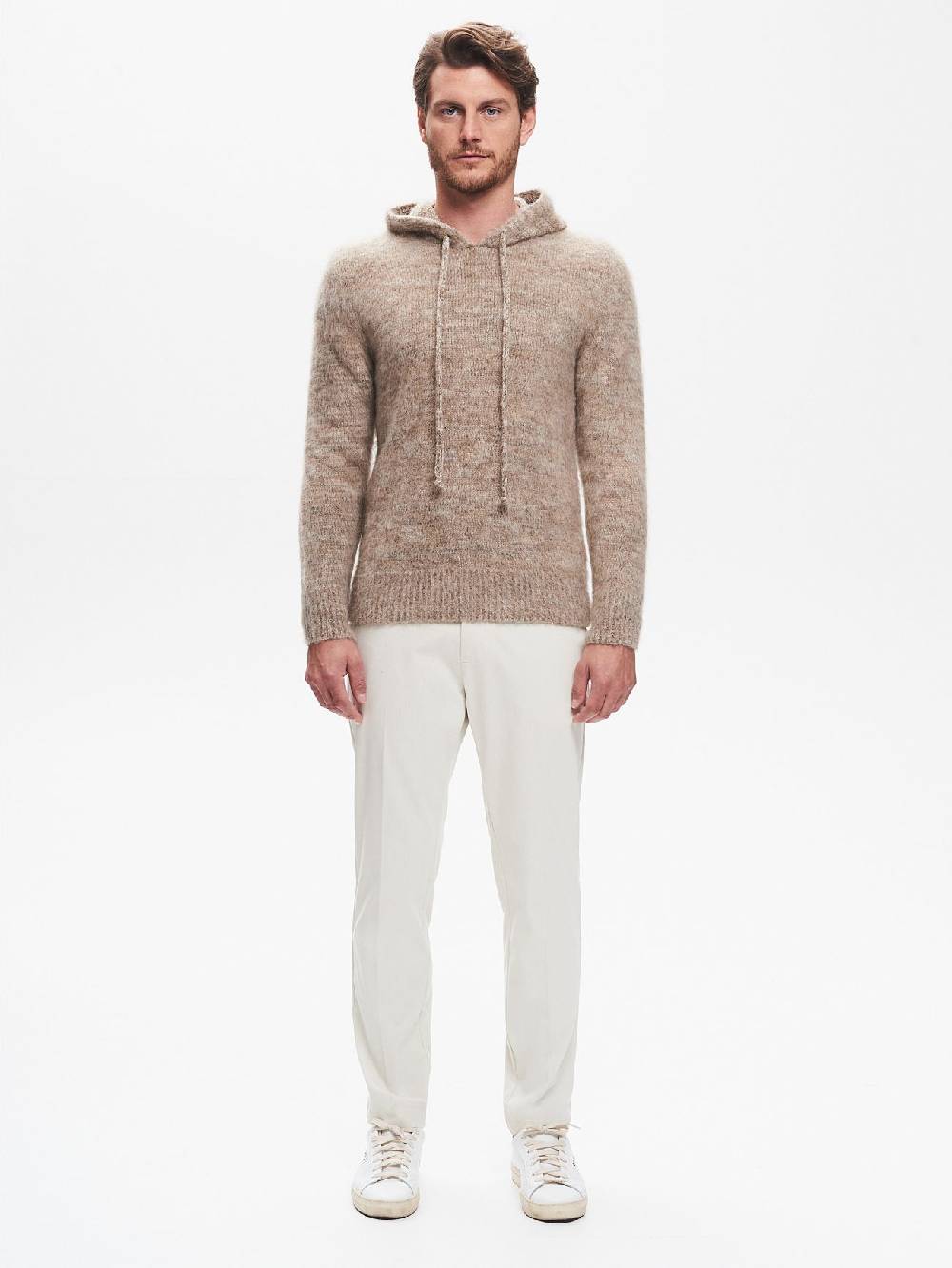 Rinascimento Maglia con Cappuccio Uomo Garzata QB24 Negozio online di fabbrica